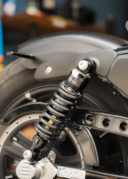 Custom Harley Sportster Lowering Shocks - Kantoworks
