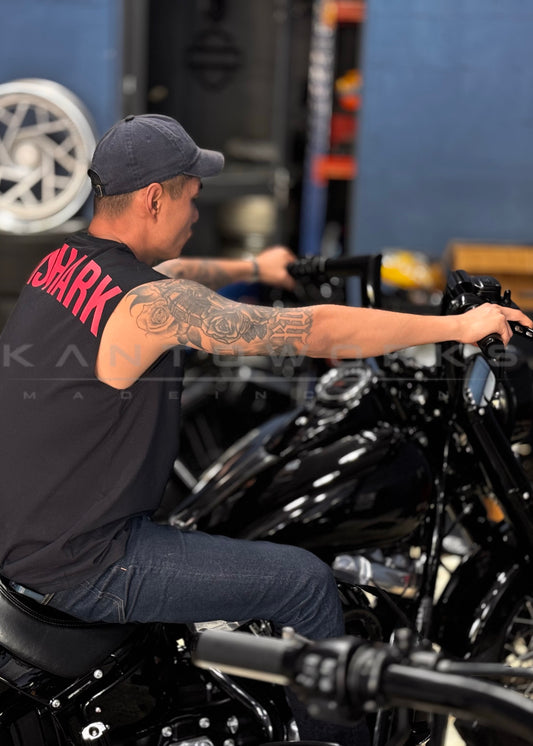 Softail "KT Bull"1.5"or 2" Fat Bars – Built for Harleys with 1"or 1.25" Risers